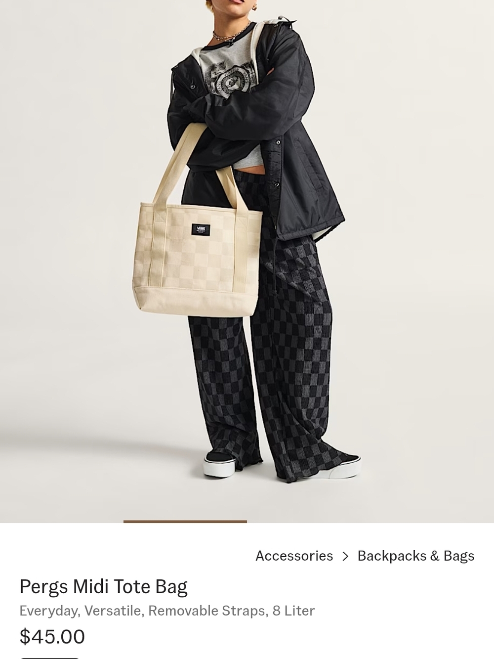 Vans Pergs Midi Tote - Picture 7 of 8